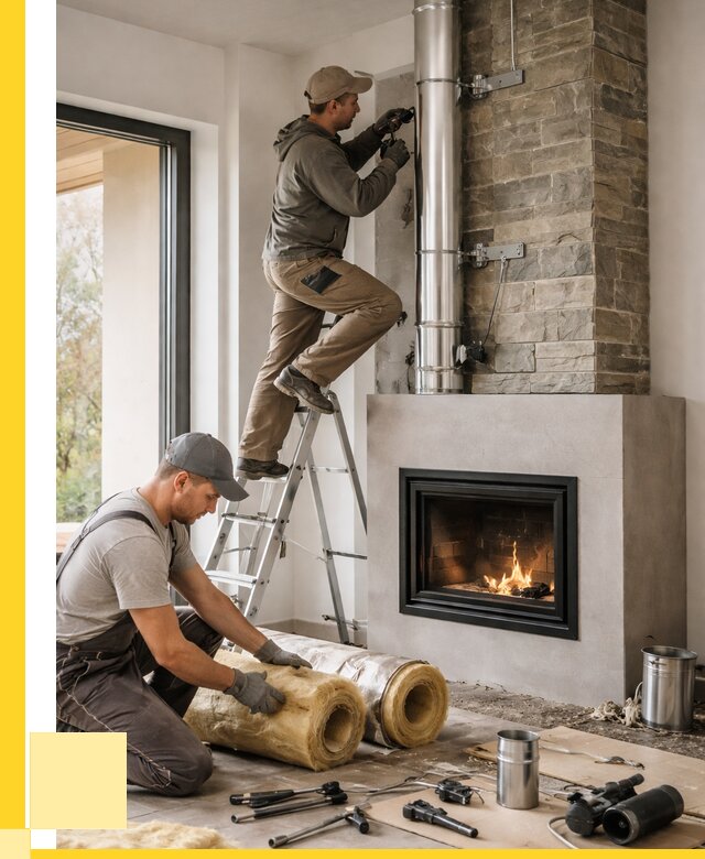 Монтаж дымоходов для каминов в Армавире от 15197 р. ЭриданРмв