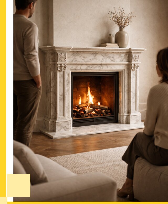 Мраморные камины под ключ в Армавире от 253275 р. | ЭриданРмв