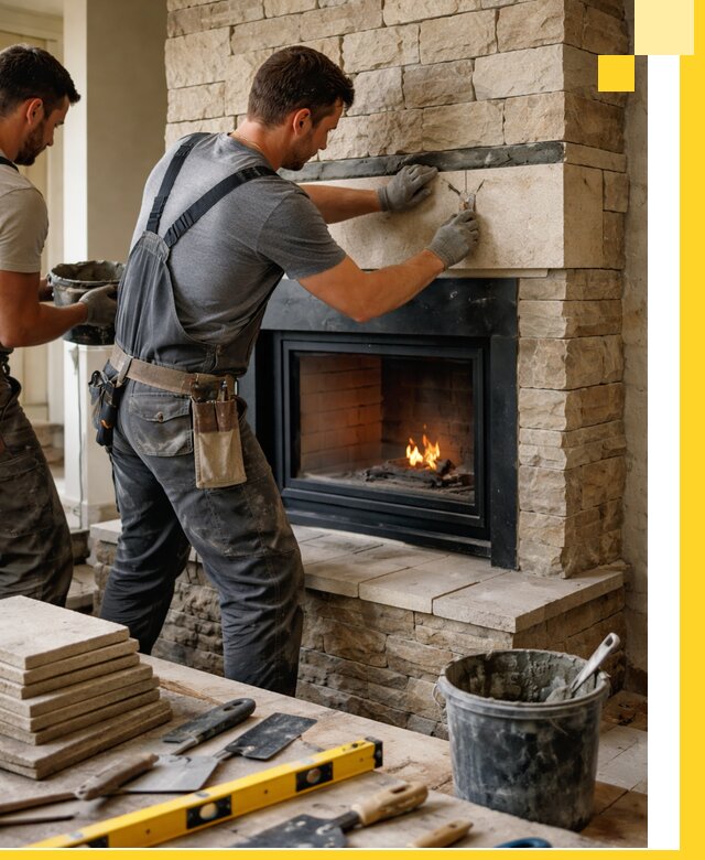 Проектирование и установка открытых каминов в Армавире