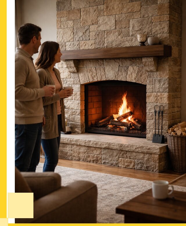 Каменные камины на заказ в Армавире от 182358 р. | ЭриданРмв