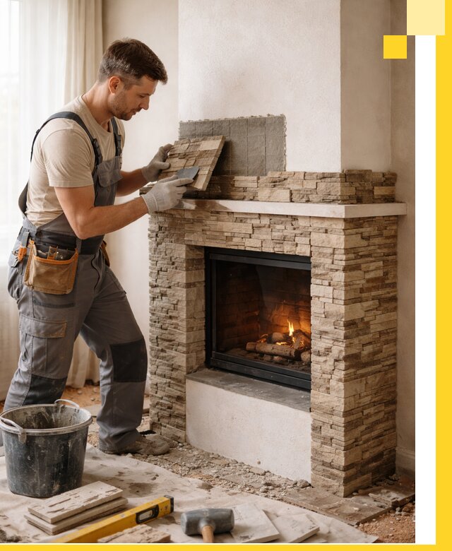 Изготовление и монтаж каминов для дома под ключ в Армавире