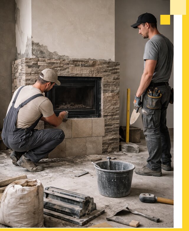 Камины под ключ в Армавире: проект, изготовление и монтаж