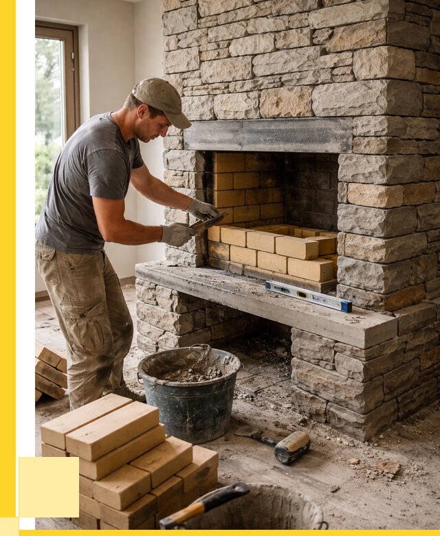 Кладка каминов и камина в Армавире от 25328 р. ЭриданРмв