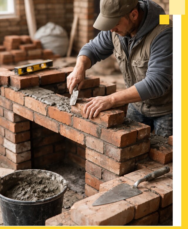 Кладка каминов под ключ в Армавире профессиональная отделка и монтаж