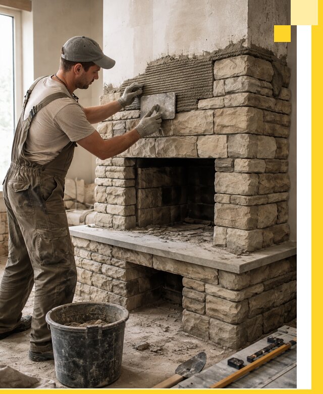 Строительство каминов под ключ в Армавире от проектирования до монтажа