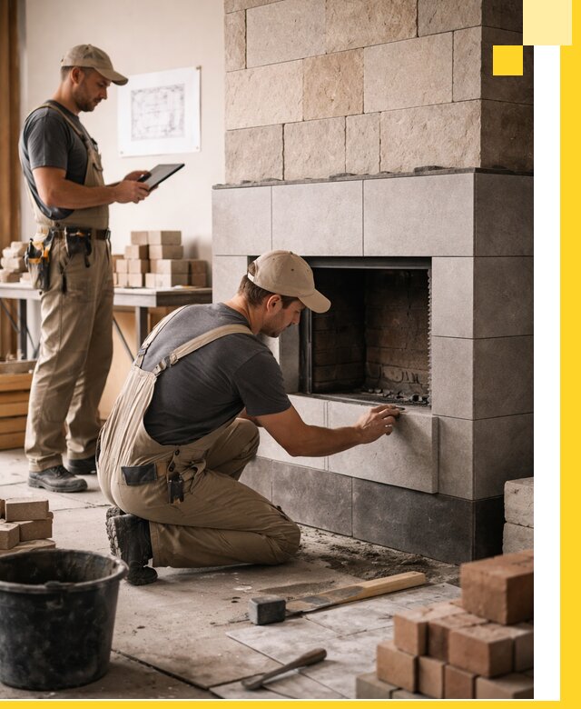 Индивидуальные проекты каминов и каминных систем в Армавире