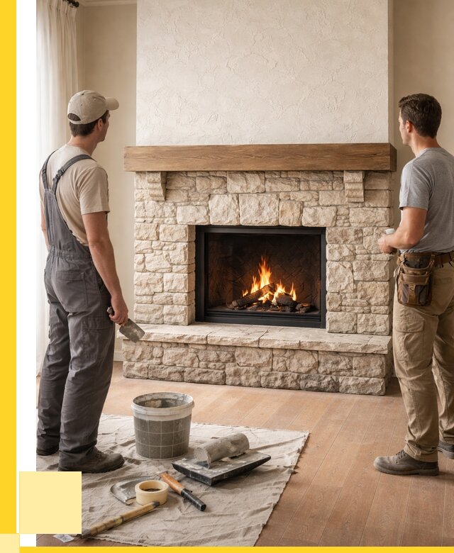 Отделка каминов в Армавире от 6585 р. под ключ | ЭриданРмв