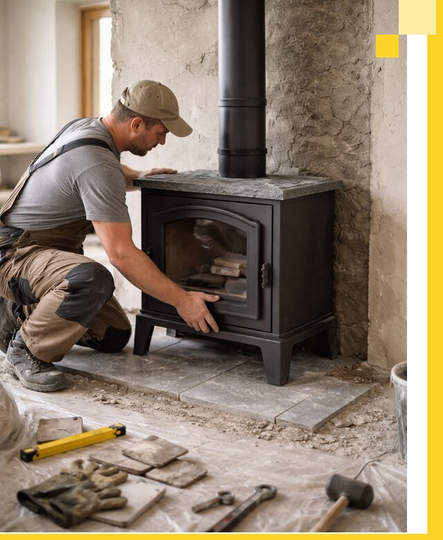 Профессиональный монтаж печей и каминов в Армавире под ключ