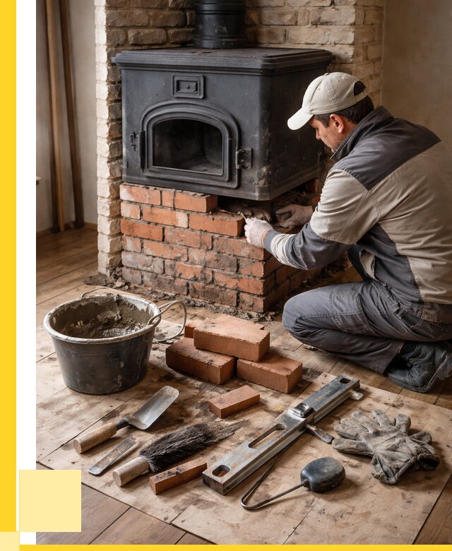 Ремонт печей в Армавире от 12157 р., услуги печника ЭриданРмв