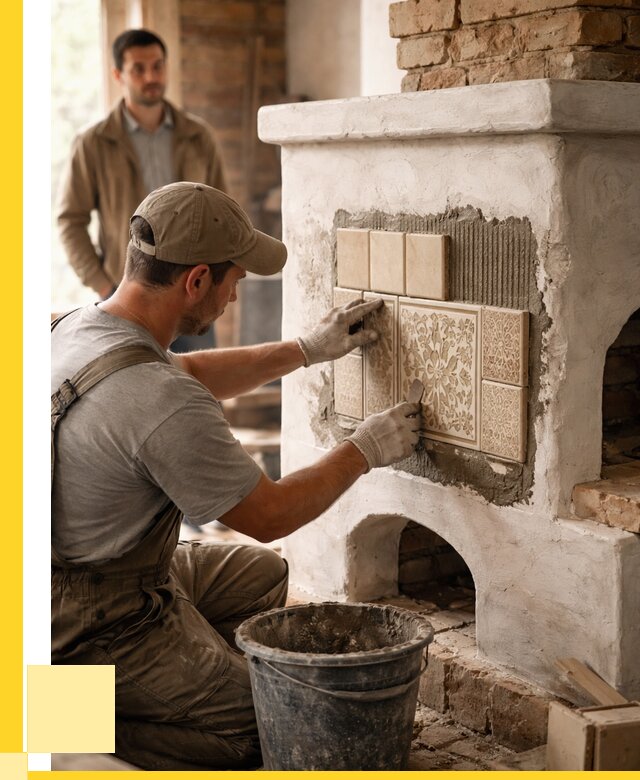 Отделка печей и банных печей в Армавире от 35459 р. | ЭриданРмв