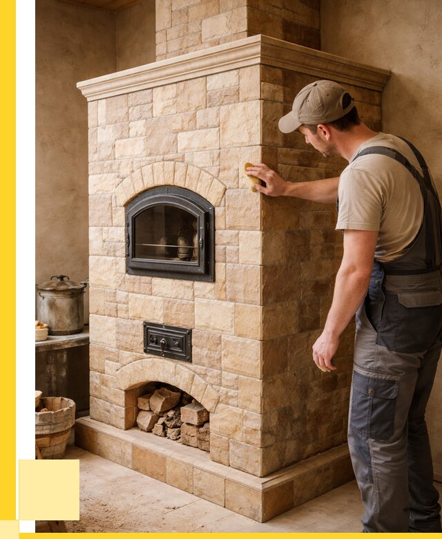 Облицовка печей в Армавире от 4559 р. под ключ | ЭриданРмв