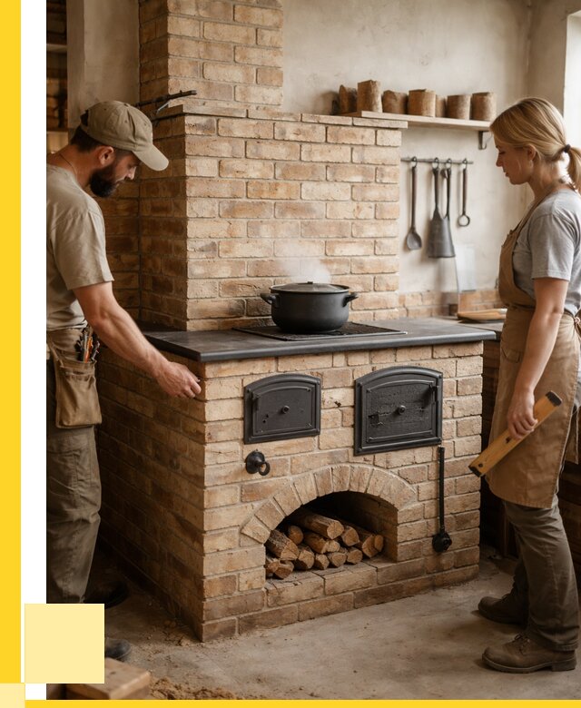 Варочно отопительные печи в Армавире от 91179 р. | ЭриданРмв