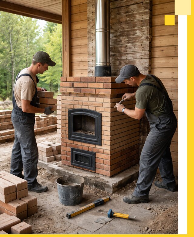 Производство и установка дачных печей под ключ в Армавире