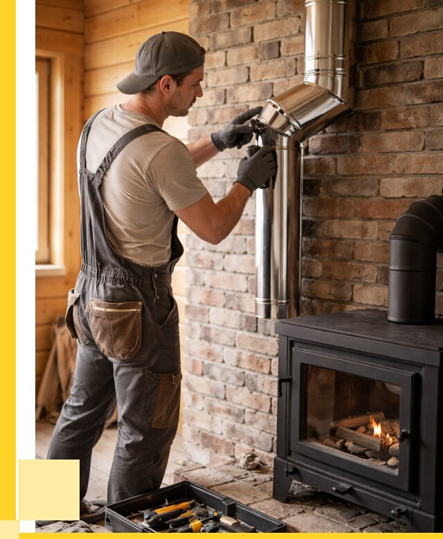Монтаж дымоходов для печей в Армавире от 7598 р. | ЭриданРмв