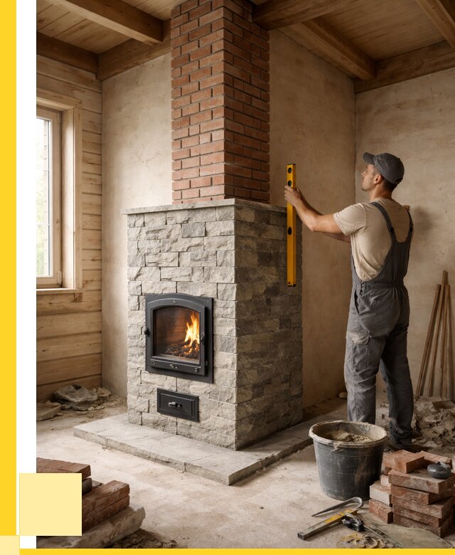 Печи и дымоходы под ключ в Армавире от 45590 р., ЭриданРмв