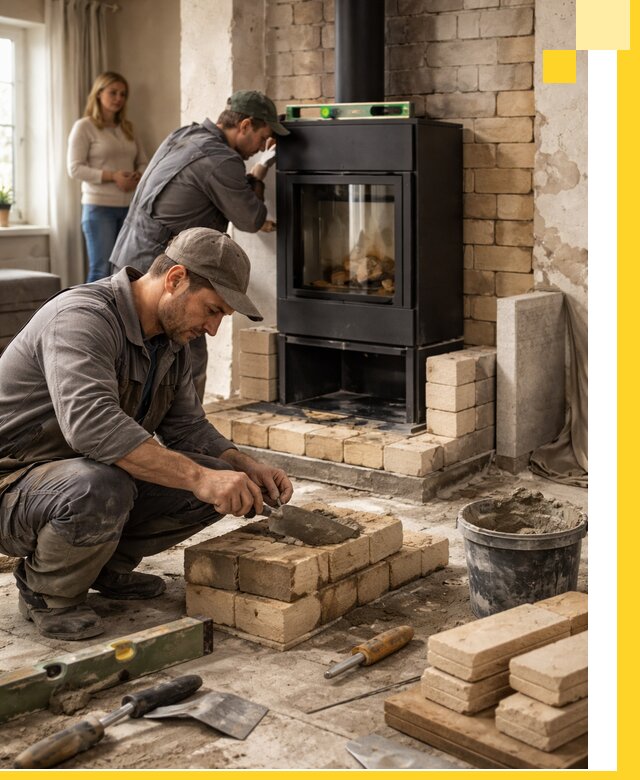 Печи и камины под ключ: проект, установка в Армавире