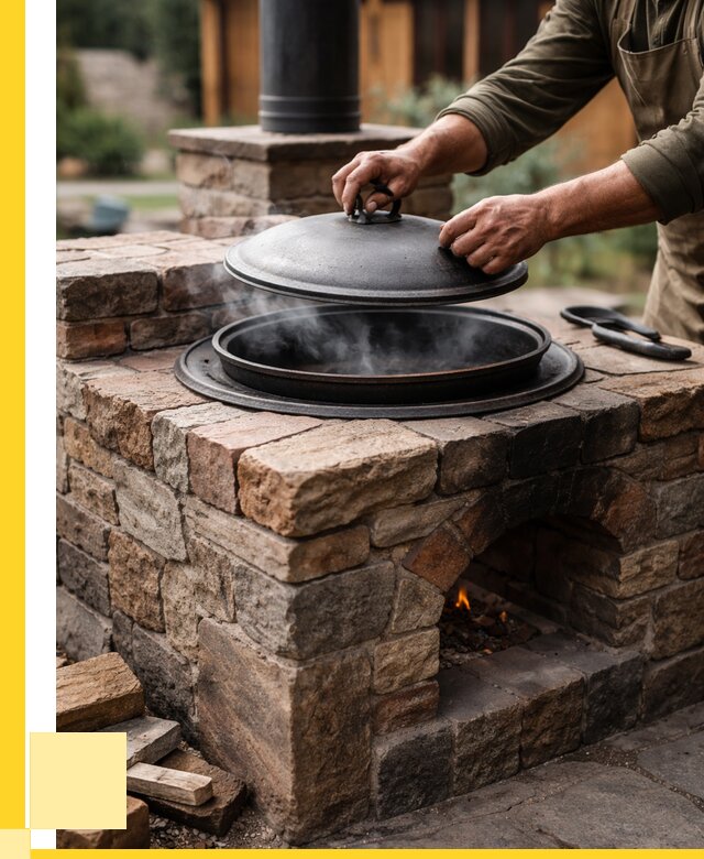 Печи для казана в Армавире по цене от 18236 р. | ЭриданРмв