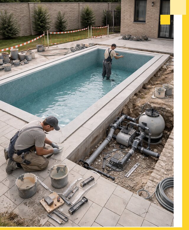 Строительство бассейнов под ключ в Армавире: проекты и монтаж