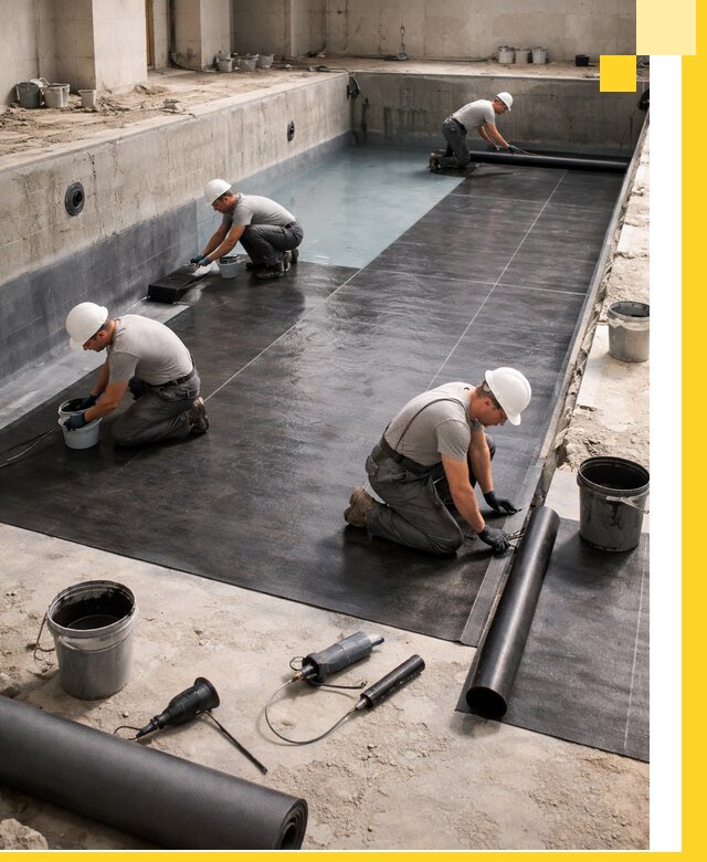 Профессиональная гидроизоляция бассейнов и чаш в Армавире под ключ