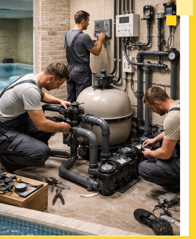 Комплексное оборудование для бассейнов под ключ в Армавире