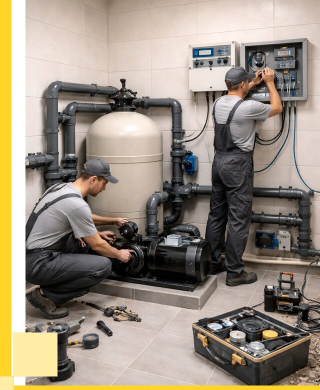 Монтаж оборудования для бассейнов в Армавире от 40524 р. | ЭриданРмв