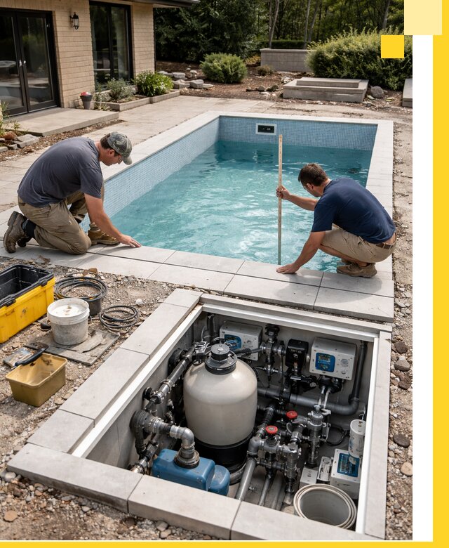 Строительство качественных домашних бассейнов под ключ в Армавире