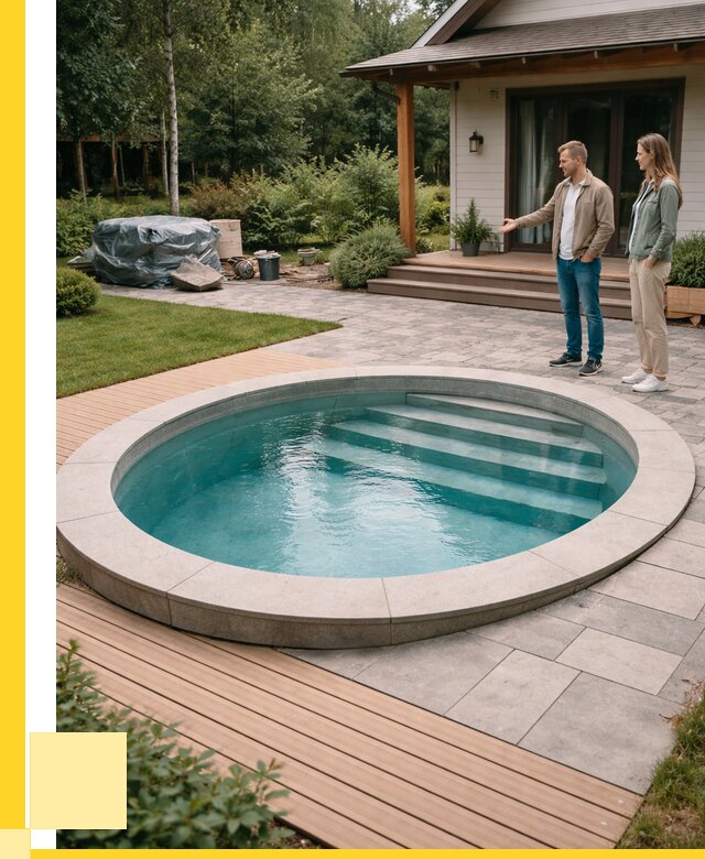 Бассейн на даче под ключ в Армавире от 202620 р., ЭриданРмв