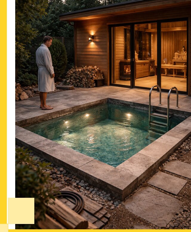 Бани с бассейном под ключ в Армавире от 96245 р. | ЭриданРмв