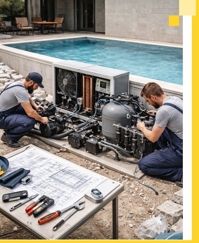 Проектирование и монтаж бассейнов с подогревом в Армавире