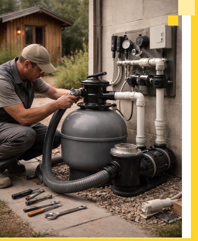 Продажа и монтаж фильтров и насосов для бассейнов в Армавире