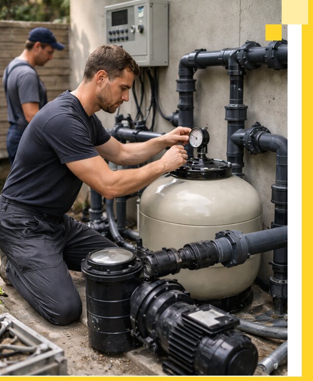 Поставка и монтаж фильтровального оборудования для бассейнов в Армавире