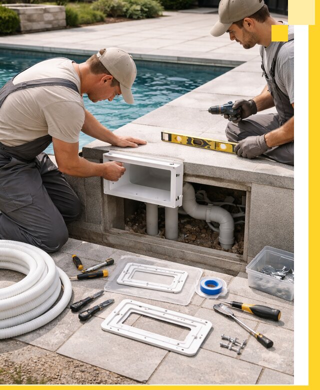 Поставка и установка скиммеров для бассейнов в Армавире