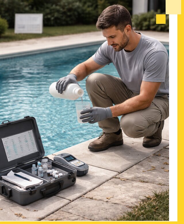 Профессиональная дезинфекция воды в бассейне в Армавире