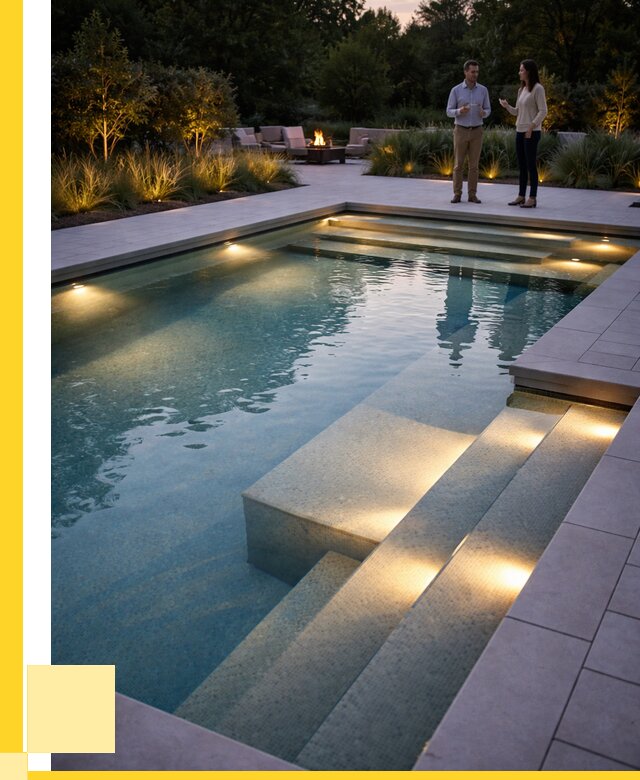 Освещение бассейнов в Армавире под ключ от 25328 р. | ЭриданРмв