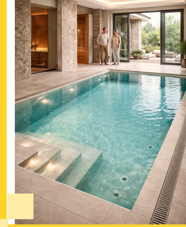 Бассейн во дворе в Армавире: проект, отделка от 1215720 р. | ЭриданРмв