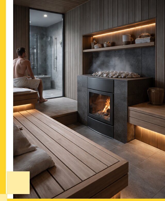 Проект сауны в частном доме в Армавире от 35459 р. | ЭриданРмв