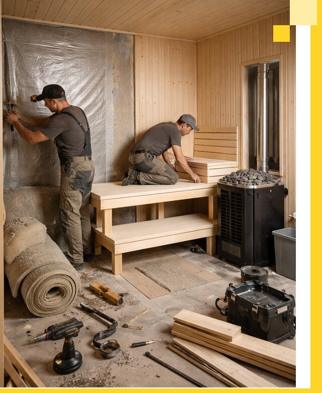 Проекты саун под ключ в Армавире дизайн и строительство