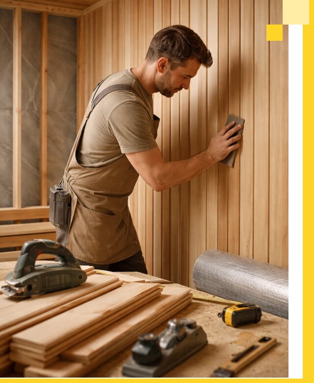 Профессиональная отделка саун и парных под ключ в Армавире