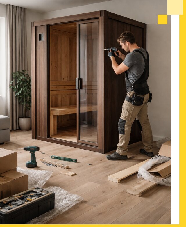 Установка и производство мини саун под ключ в Армавире