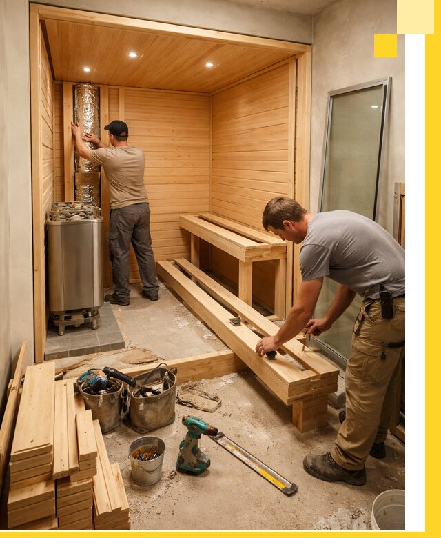 Проектирование и установка домашних саун под ключ в Армавире