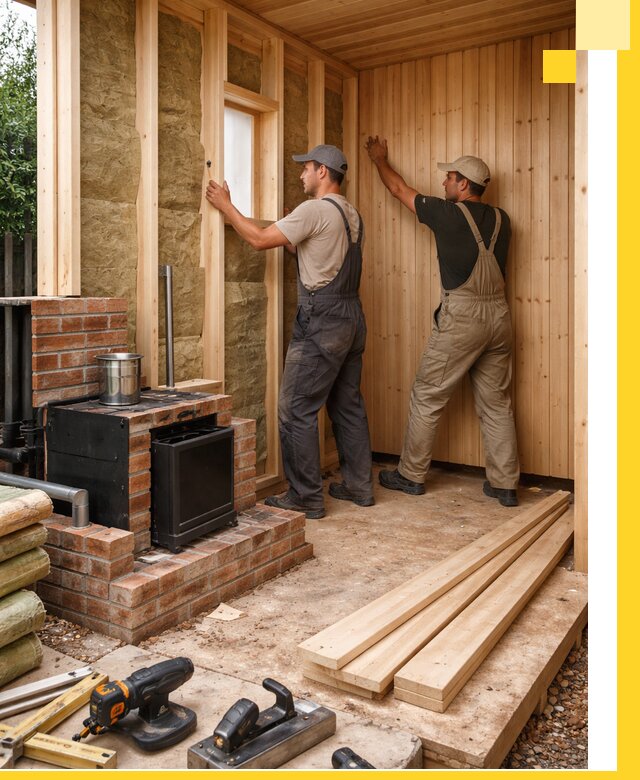 Строительство и установка дачных саун под ключ в Армавире