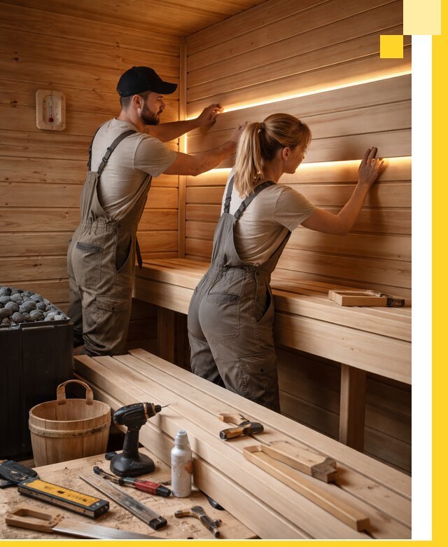 Дизайн саун и бань под ключ с индивидуальным проектом в Армавире