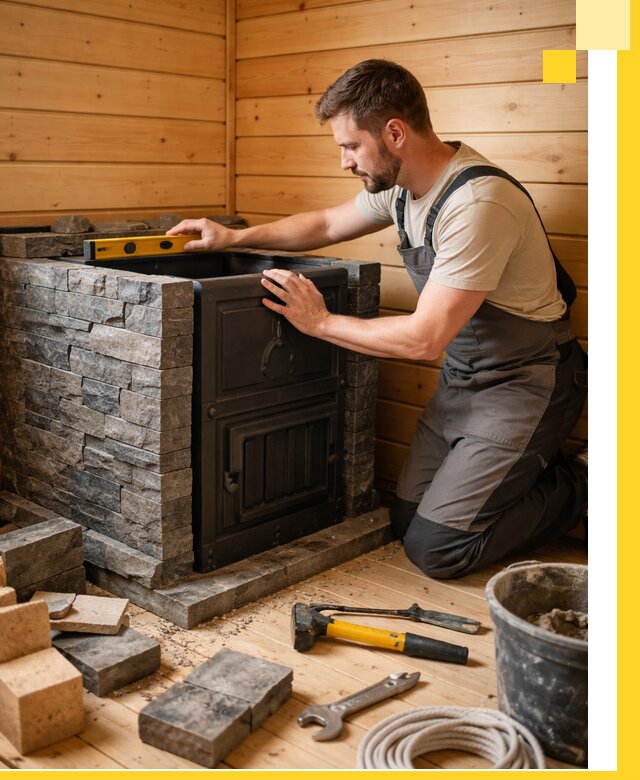 Производство и установка печей для саун под ключ в Армавире