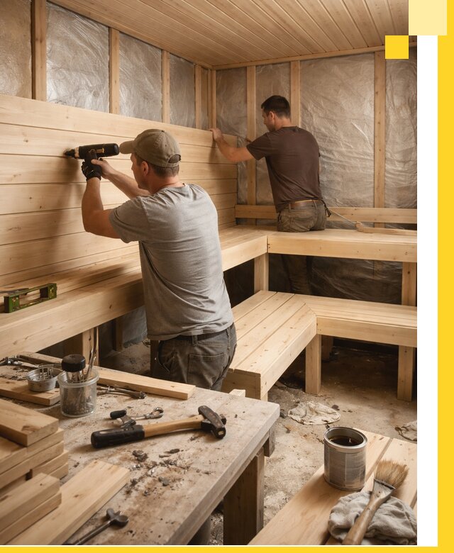 Профессиональная отделка бань и саун под ключ в Армавире