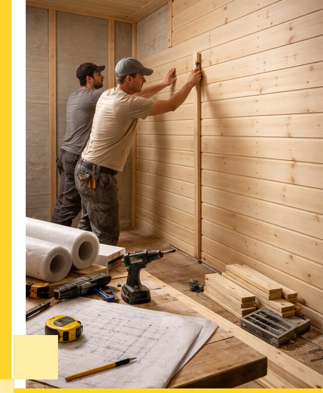 Обшивка бани вагонкой в Армавире от 1216 р., ЭриданРмв