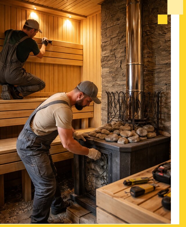 Комплексный дизайн бань, саун и зон отдыха в Армавире