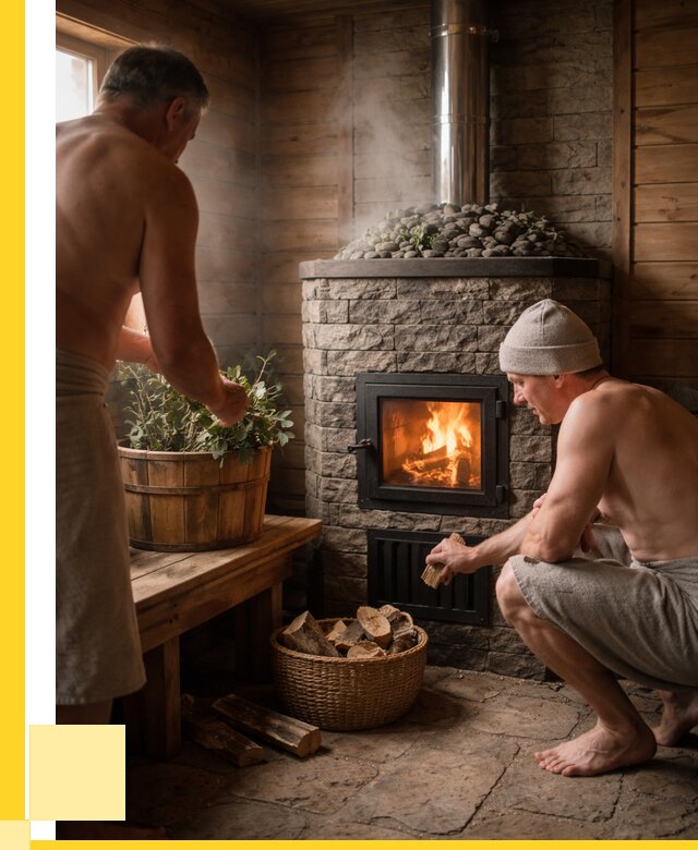 Банные печи под ключ в Армавире от 45590 р. | ЭриданРмв кирпичная