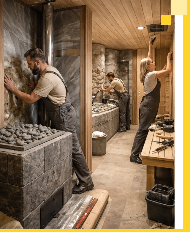 Строительство бань и SPA процедур в Армавире под ключ и отделкой