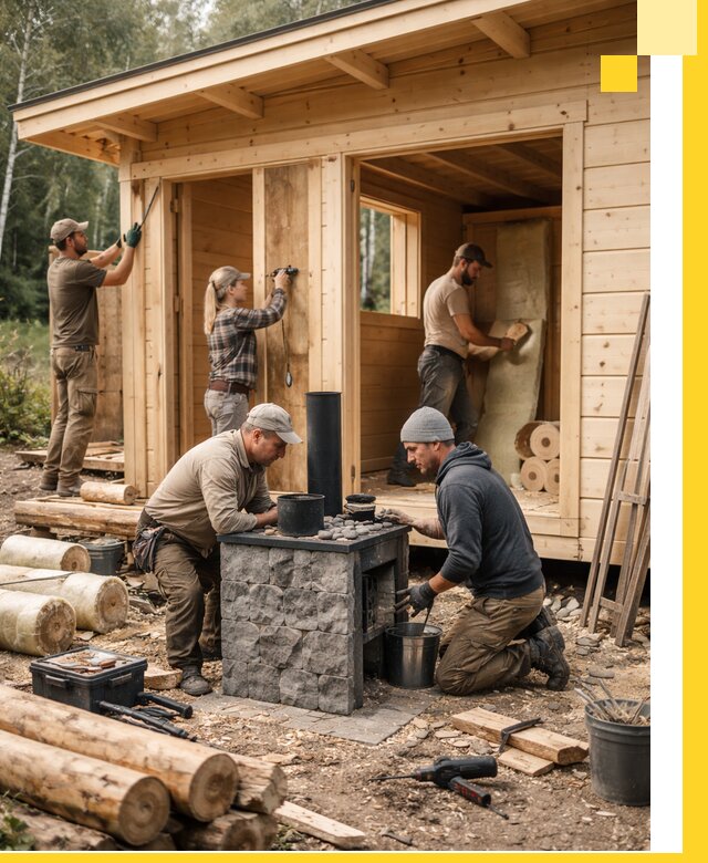 Купить баню под ключ в Армавире строительство монтаж отделка