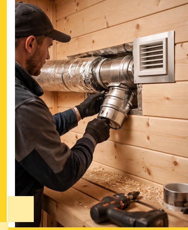 Монтаж вентиляции бани в Армавире от 12157 р. | ЭриданРмв